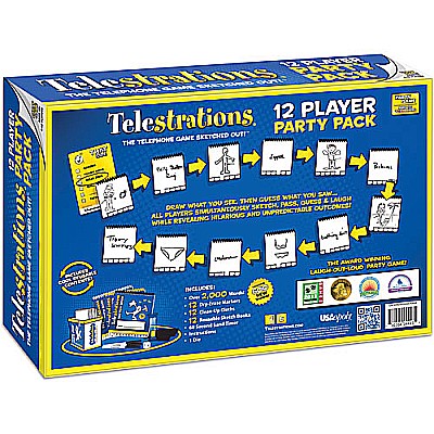 Telestrations 12 Player-Party Pack - PARTY GAME