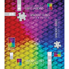 "Gradient Cubes" 1000-Piece Puzzle
