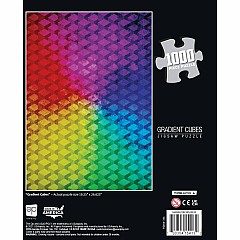 "Gradient Cubes" 1000-Piece Puzzle
