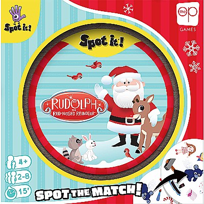 Spot It!®: Rudolph the Red-Nosed Reindeer®