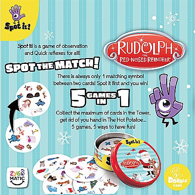 Spot It!®: Rudolph the Red-Nosed Reindeer®