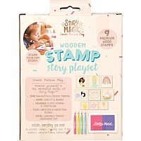 Mini Wooden Stamp Set