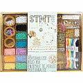 DIY Personalized Bead Bar Mega Bracelet Making Kit with over 2,000 Beads!