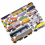 Transportation Sticker Book