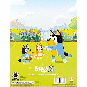 Bluey Color and Sticker Playset