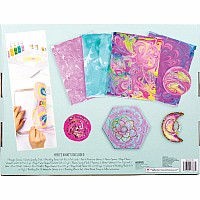 DIY Water Marbling Art Studio Kit with Canvas, for Ages 8+