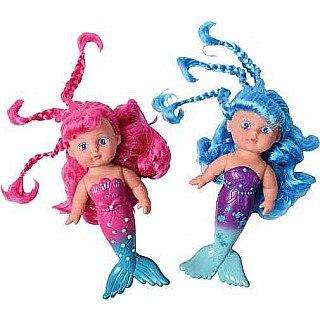 Mermaid Bath Doll