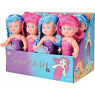 Mermaid Bath Doll