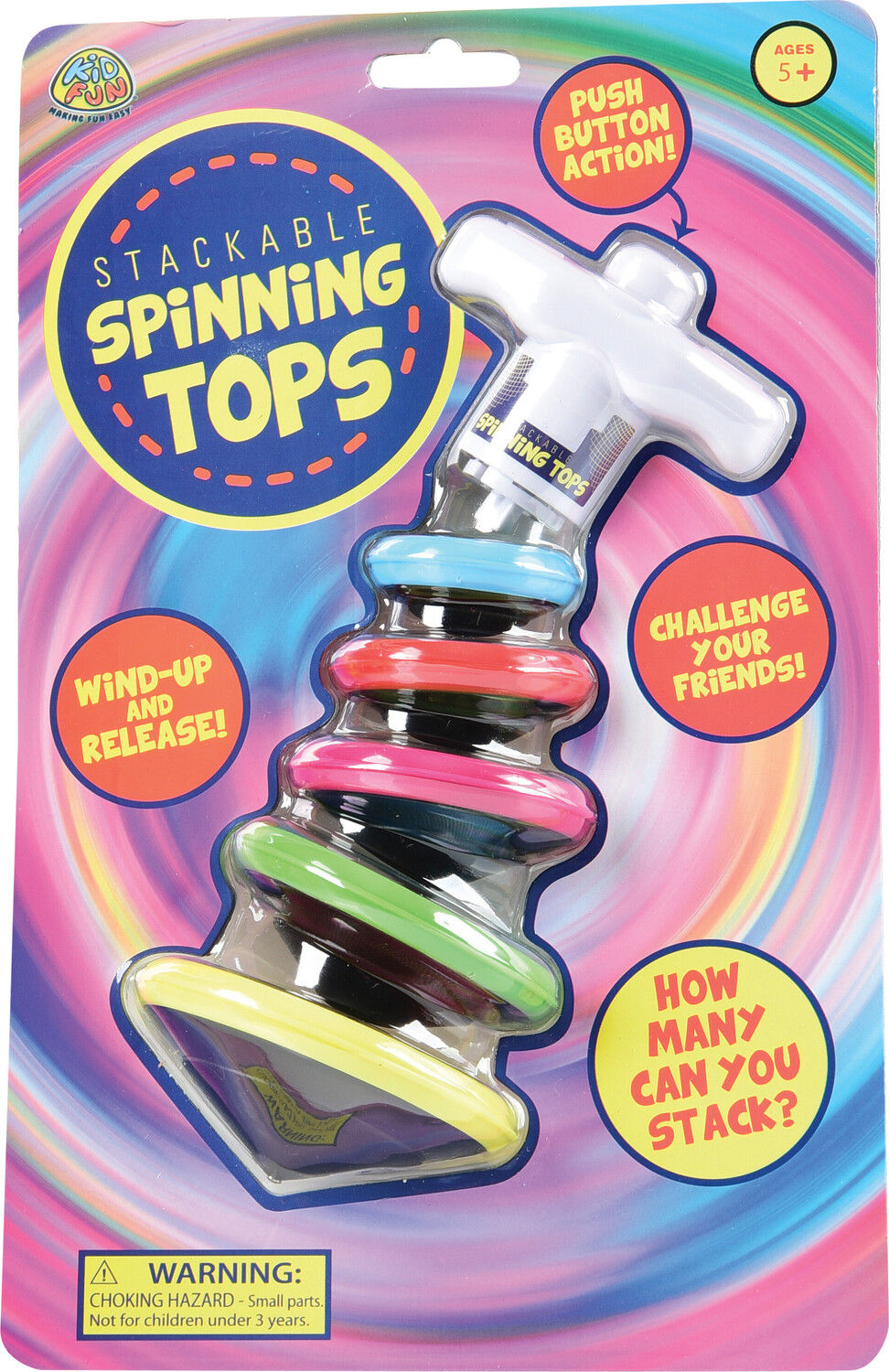 Stacking Spin Tops