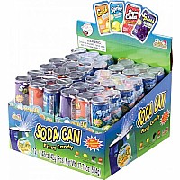 Soda Can Fizzy Candy - 72 cans per unit (assorted)