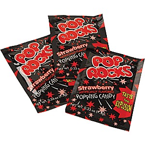 Pop Rocks Strawberry - Sold Individually