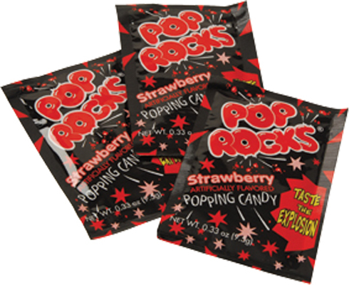 Pop Rocks Strawberry - Sold Individually