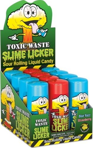 Toxic Waste Slime Licker Blue Razz 2 OZ