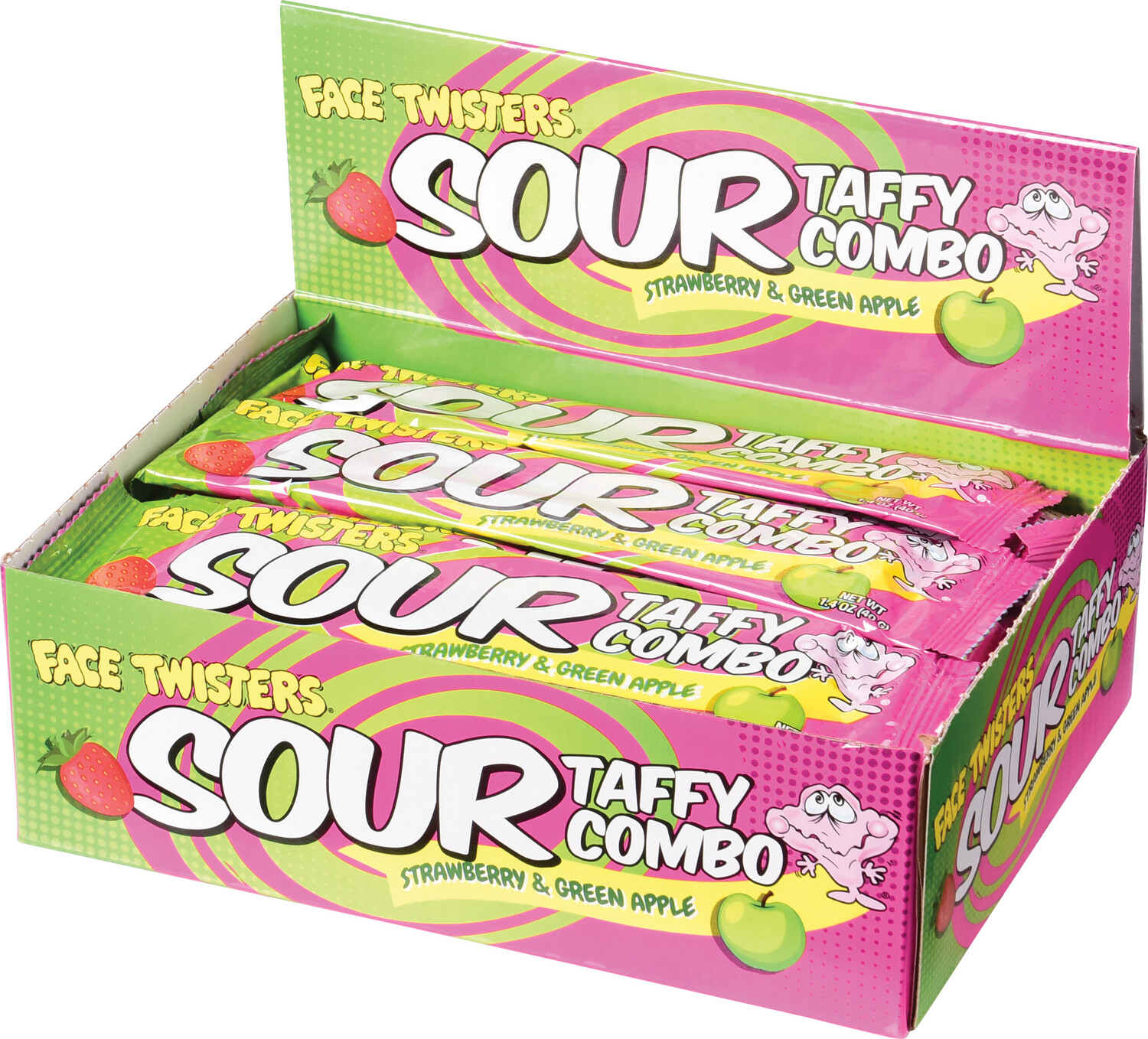 Sour Taffy Strawberry & Green Apple - Sold Individually