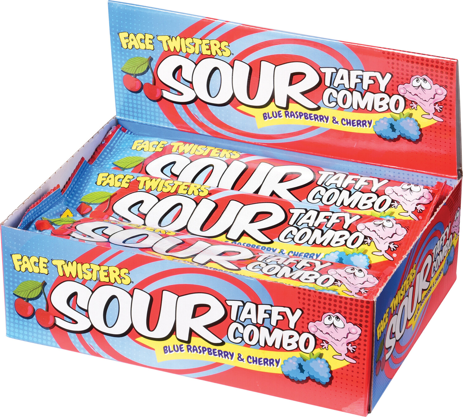 Sour Taffy Blue Rasp. & Cherry - sold Individually