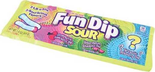 Lik-m-aid® Fun Dip Sour - Pack of Two Sticks