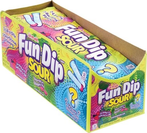 Lik-m-aid® Fun Dip Sour - Pack of Two Sticks