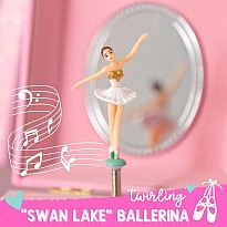 Ballerina Musical Jewelry Box 2-Drawers