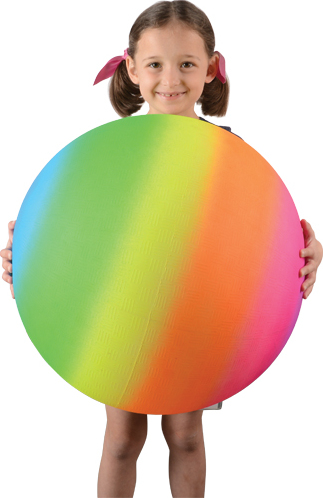 Rainbow Playground Ball/18 inch (sold single)