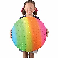 Rainbow Knobby Ball /18 inch (sold single)