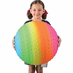 Rainbow Knobby Ball /18 inch (sold single)