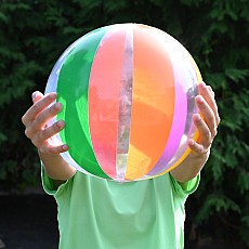 Clear Rainbow Ball Inflates (sold single)