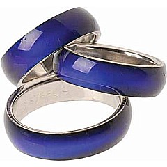 Stainless Steel Mood Rings (sold single)