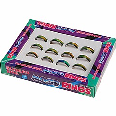Stainless Steel Mood Rings (sold single)