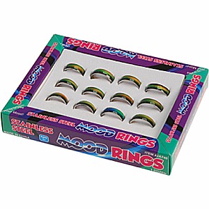 Stainless Steel Mood Rings (sold single)
