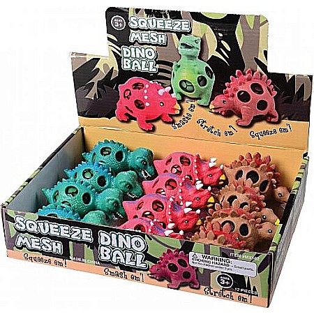 Squeeze Mesh Ball Dino (sold single)