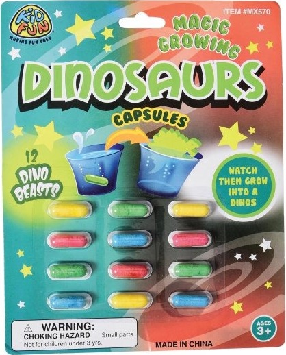 Magic Grow Dino Capsules (sold single)