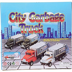 City Garbage Truck - Each Sold Separately