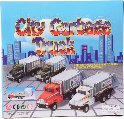 City Garbage Truck - Each Sold Separately