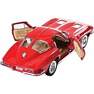 Corvettte Stingray Die Cast Pull Back Car