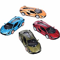 Lamborghini Sian 37 Die Cast Car, Assorted Colors