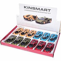 Lamborghini Sian 37 Die Cast Car, Assorted Colors