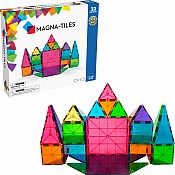 Magna-Tiles Clear Colors 32 Piece Set