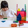 MAGNA-TILES Classic 32-Piece Magnetic Construction Set