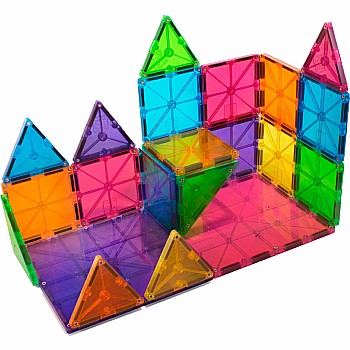  Magna-Tiles Clear Colors 32 Piece