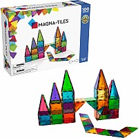 MagnaTiles Clear Colors 100 Piece Set