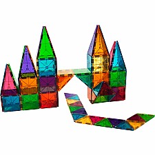 Magna-Tiles Clear Colors 100 Piece