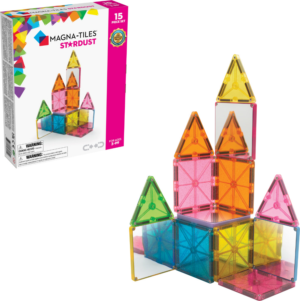 Magna-Tiles Stardust 15 Piece Set - Imagination Toys