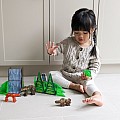 Magnatiles MAGNA-TILES Forest Animals 25-Piece Magnetic Construction Set