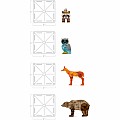 Magnatiles MAGNA-TILES Forest Animals 25-Piece Magnetic Construction Set