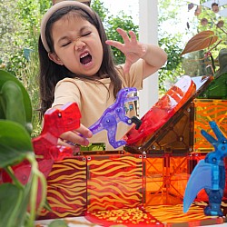 Magna-Tiles Dino World (40 Piece Set)