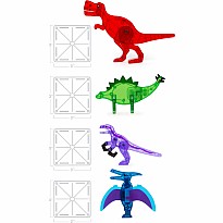 Magna-Tiles Dino World (40 Piece Set)