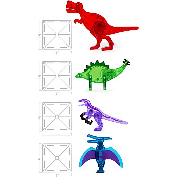 Magna-Tiles Dino World (40 Piece Set)