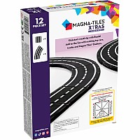 Magnatiles Road Tiles 12 Piece Set