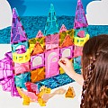 Magna-Tiles Castle DLX 48-Piece Set with MicroMags Ages 3 - 99