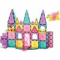 Magna-Tiles Castle DLX 48-Piece Set with MicroMags Ages 3 - 99